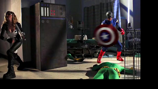 Spandex superhero beauty fucked hardcore
