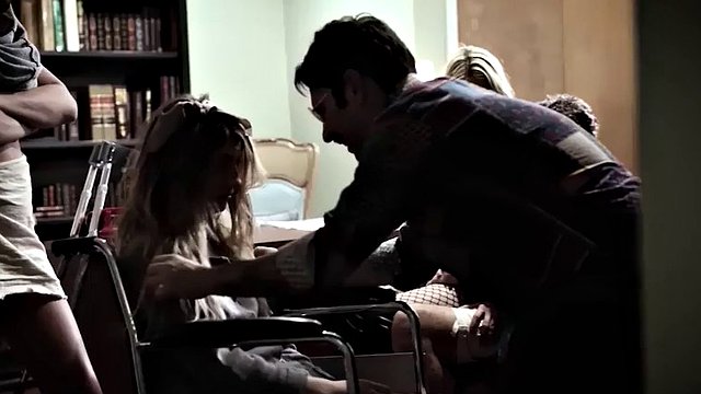 orphaned teen is tricked into fuck with fake parents
