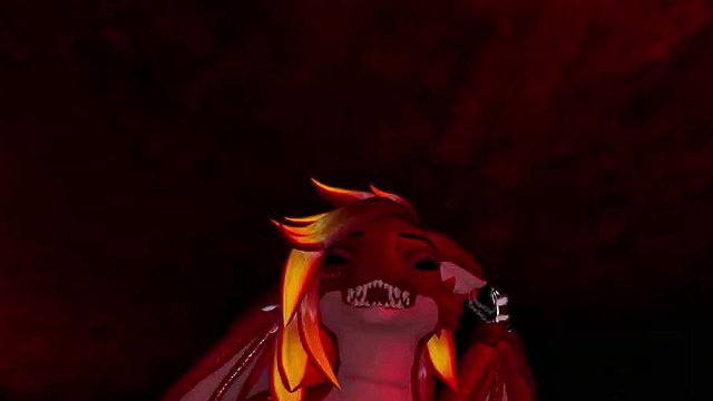 POV futa dragon teasingly strokes your cock before riding it and finishes you off with boobjob (chillout vr)