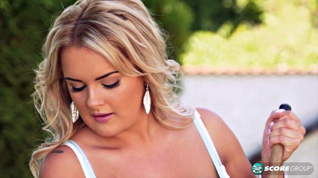 Tye Thornton's Big Tits Lawn Tease