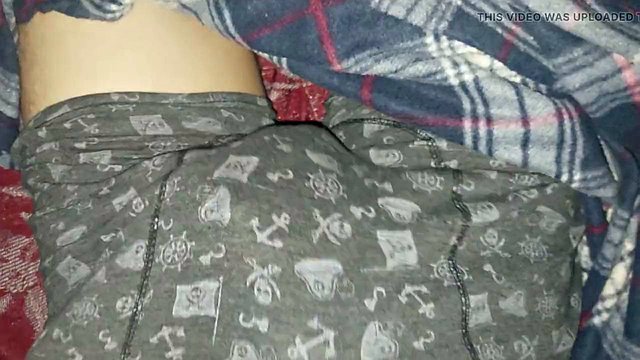 Teasing Big Cock in Shorts
